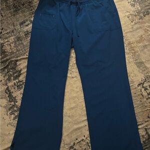 HeartSoul Women’s Deep Blue Petite Drawstring Scrub Pants